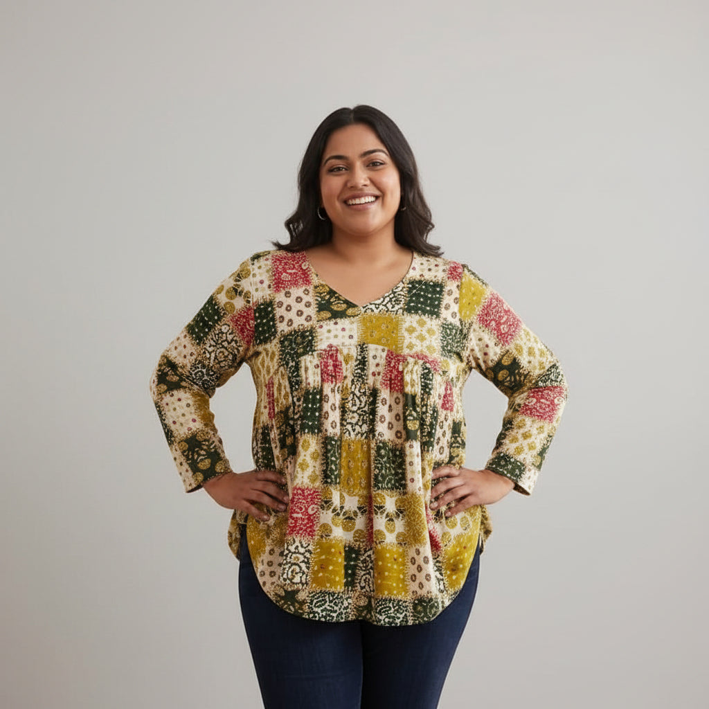 Women's Patchwork Perfection for Everyday Comfort HP66