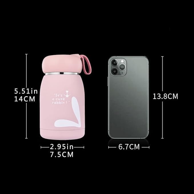 350 ML Small Size Glass Insulated Bottle Pack of 1 TR003