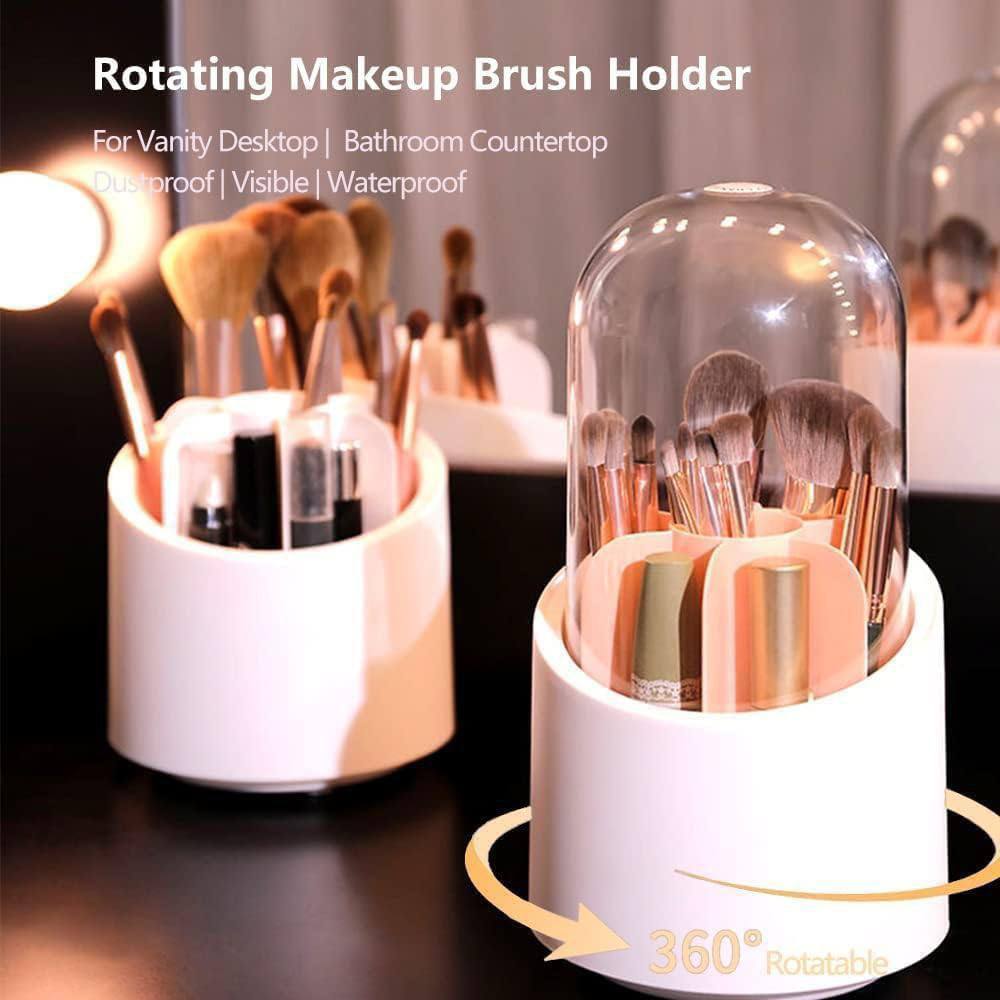 360 Rotating Makeup Brush Holder G567