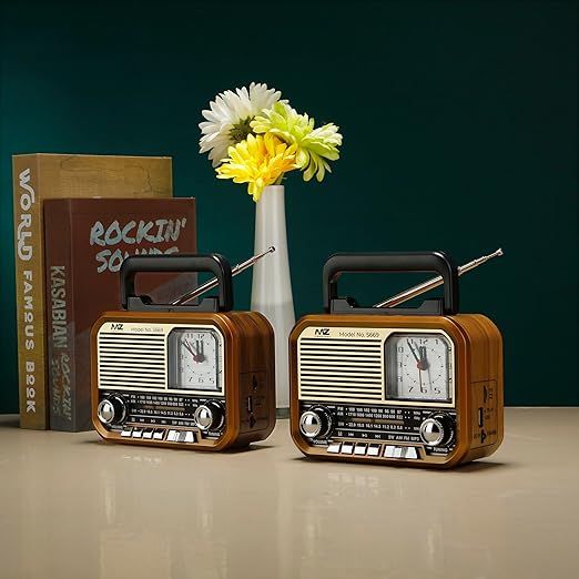 MZ Premium Retro Radio Speaker Vintage Vibes Meet Modern Sound CL55