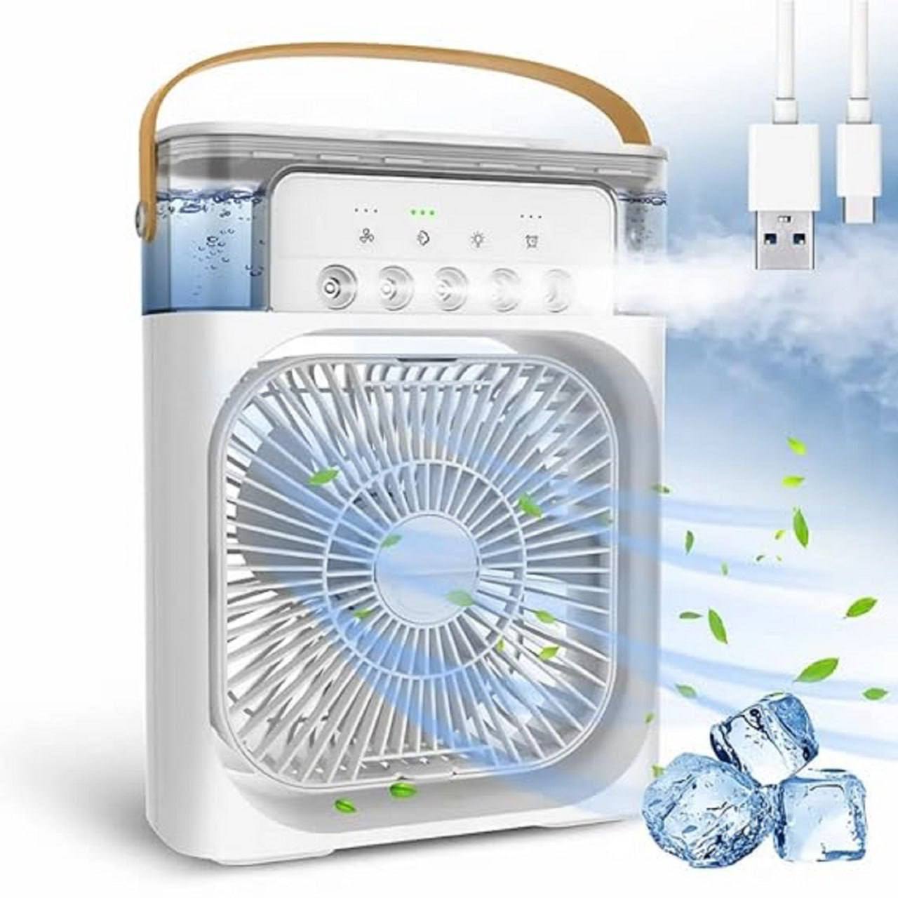 Mini Evaporate Air Cooler with 7 Colors LED Light G330