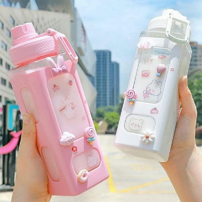 Plastic Kawaii Water Bottle TR854