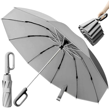 Windproof Umbrella with Handy Turbo Carabiner TR2232