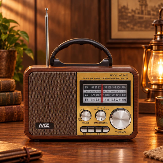 MZ Retro Radio Speaker S670