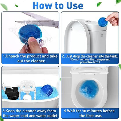 Toilet Bowl Deodorizer Cleaner ( PACK OF 10 ) TR8879