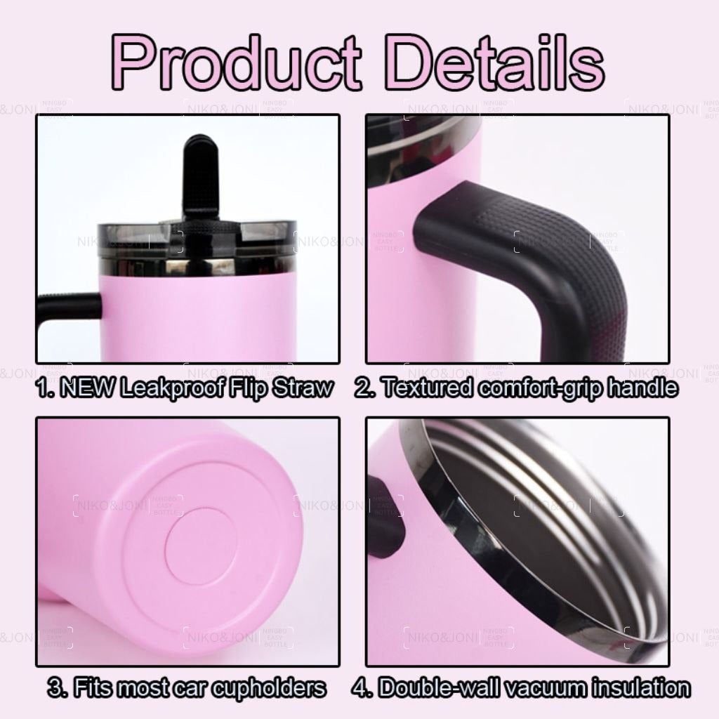 Messi Goat Pink & Black Tumbler TR314