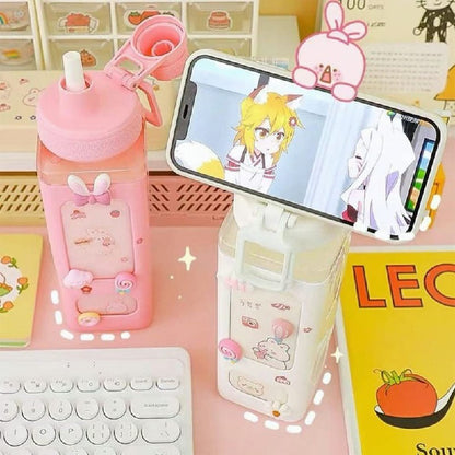 Plastic Kawaii Water Bottle TR854