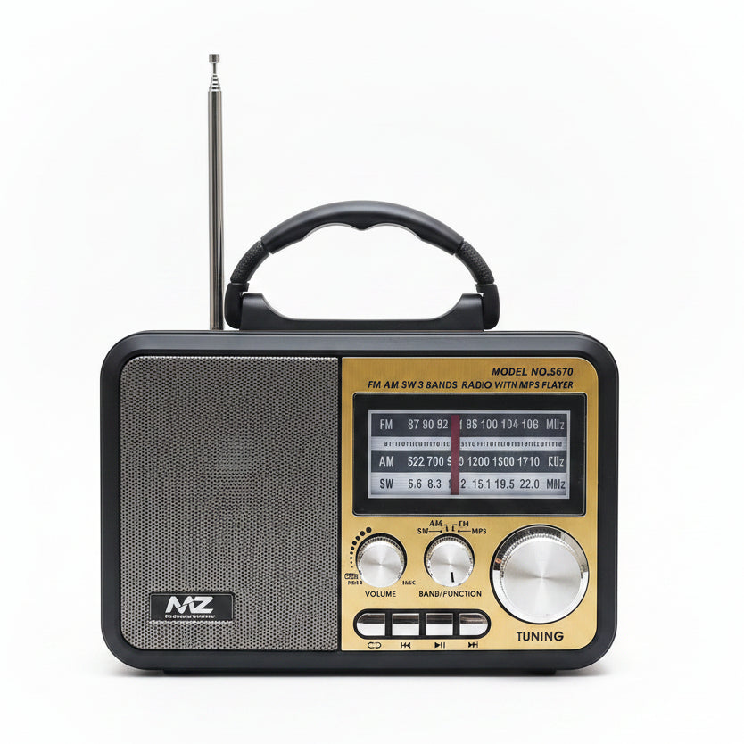 MZ Retro Radio Speaker S670