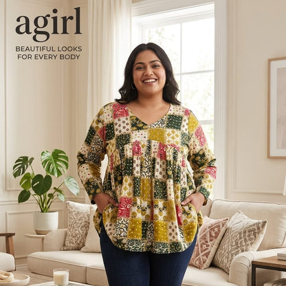 Women's Patchwork Perfection for Everyday Comfort HP66
