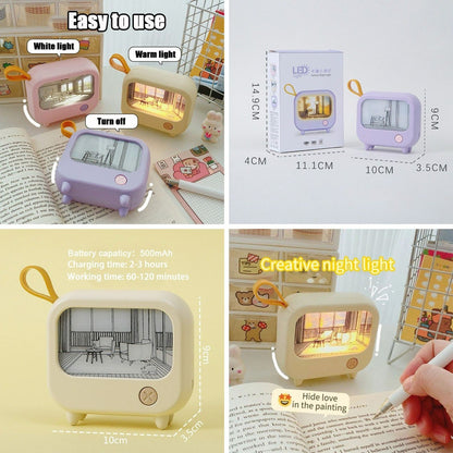 Night Light Led Photo Frame With Box TR52634