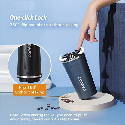 Vacuum Insulated Coffee Mug with Temperature Display-380 ML TR5865