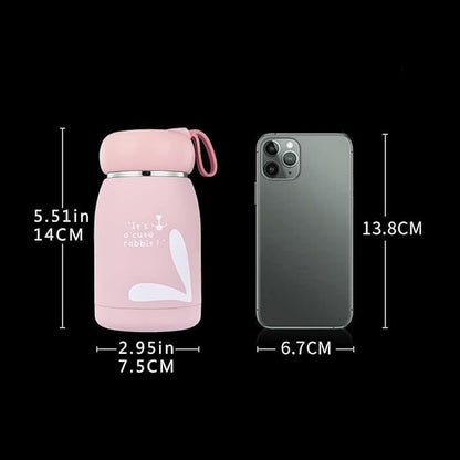 350 ML Small Size Glass Insulated Bottle Pack of 1 TR003