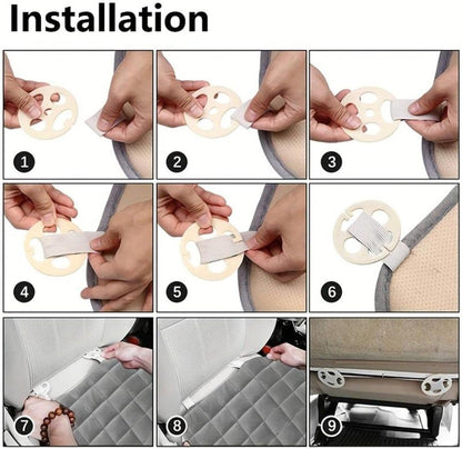 Ultra-Soft Memory Foam Car Seat Cushion Cover TR0647
