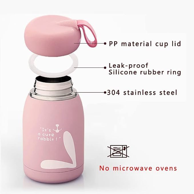 350 ML Small Size Glass Insulated Bottle Pack of 1 TR003