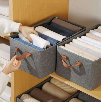 Collapsible Fabric Storage Cubes Organizer TR6614