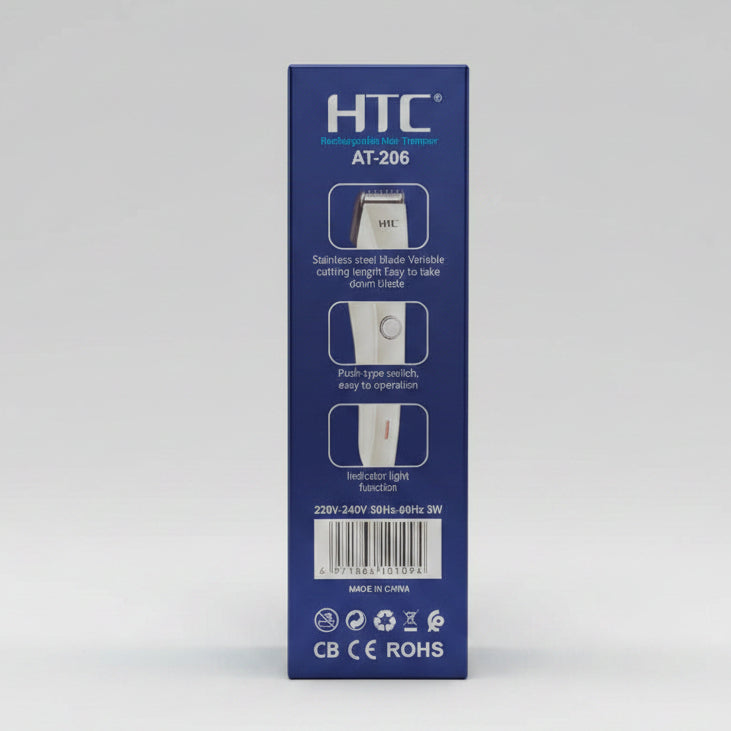 HTC AT-206 Rechargeable Hair Trimmer Z039