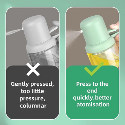180ml Glass Oil Dispenser Bottle Spray TR3497