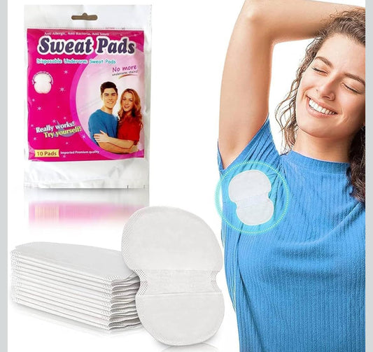 Disposable Underarm Sweat Pads – Pack of 10 TR7001