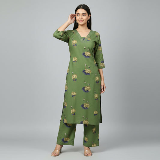 Women's New Everyday Favorite Ethnic Co-Ord HP33