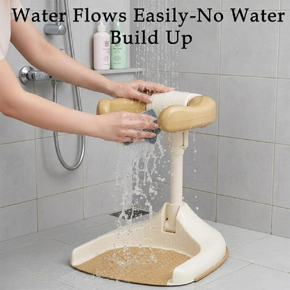 Foldable & 5-Level Adjustable Baby Bath Seat TR87