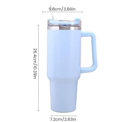 Vacuum Insulated Cup with Lid & Straw G3397