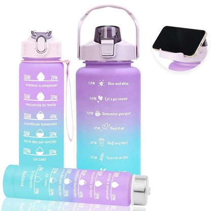 Motivational Water Bottle Set Of 3 TR903