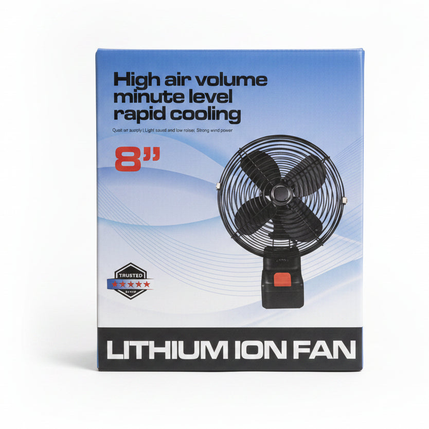 Rechargeable Lithium-Ion Table Fan M575
