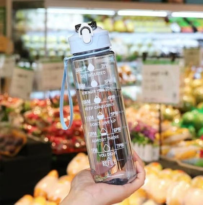 Set of 3 Transparent Water Bottle TR1546