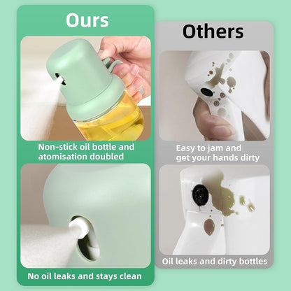 180ml Glass Oil Dispenser Bottle Spray TR3497