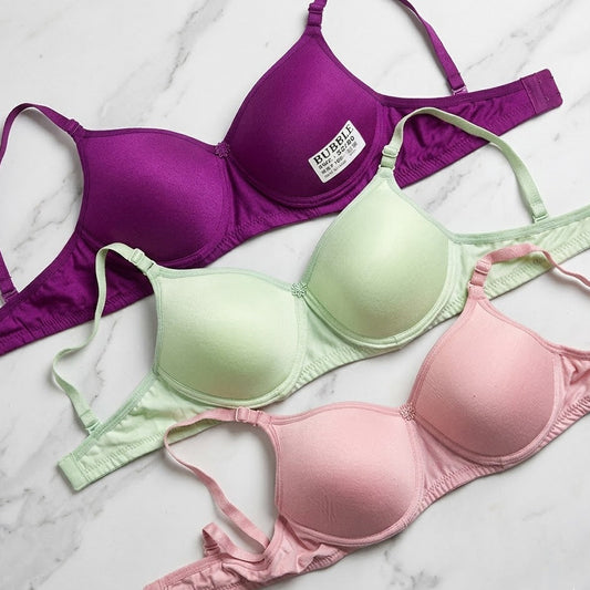 Ultimate Everyday Comfort 3 Piece Seamless Bra Combo (80) L3671