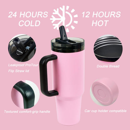 Messi Goat Pink & Black Tumbler TR314