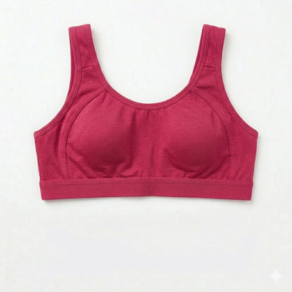 Soft Cotton Comfort Everyday Sports Bra (80) L457
