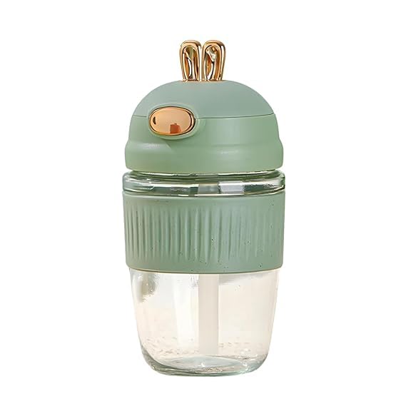 350 ML Cute Rabbit Shape Glass Water TR5081