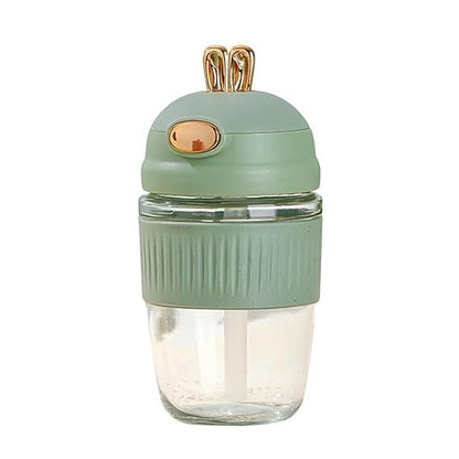350 ML Cute Rabbit Shape Glass Water TR5081