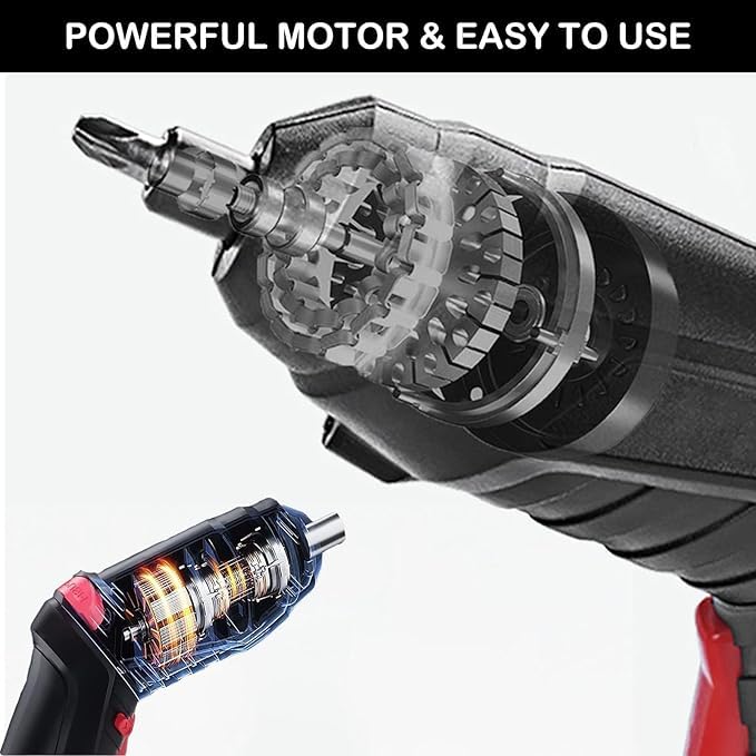 47 In 1 Usb Rechargeable Screwdriver Gun TR6607