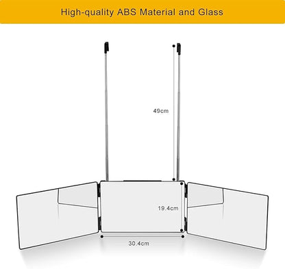 Three Panel Folding Mirror TR1487