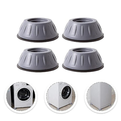 Washing Machine Vibration Pads, Floor Trays, Refrigerator Stand (4 Pcs Set) DS103803