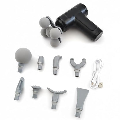 9 IN 1 Gun Massager for Pain Relief 5 Speed Settings TR879