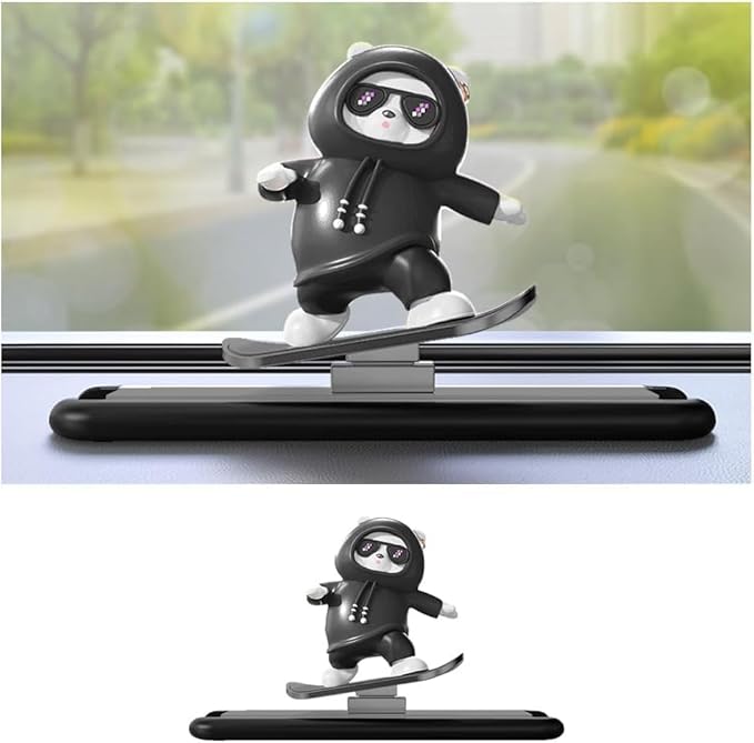 Car Slidder Panda Sliding Bear Car Decoration G8999
