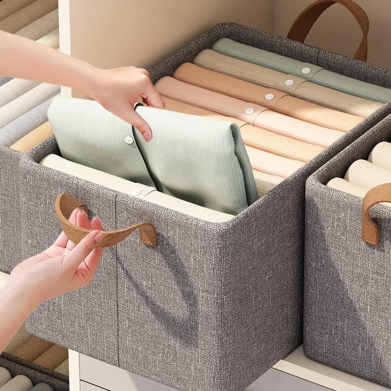 Collapsible Fabric Storage Cubes Organizer TR6614