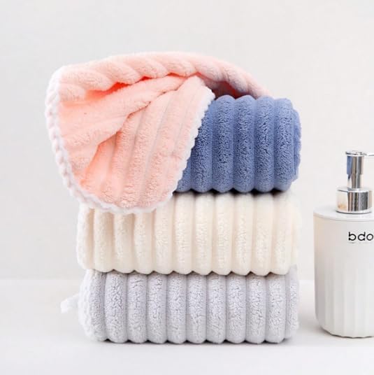3 Pcs Ultra Soft Bath Towel Set TR0047