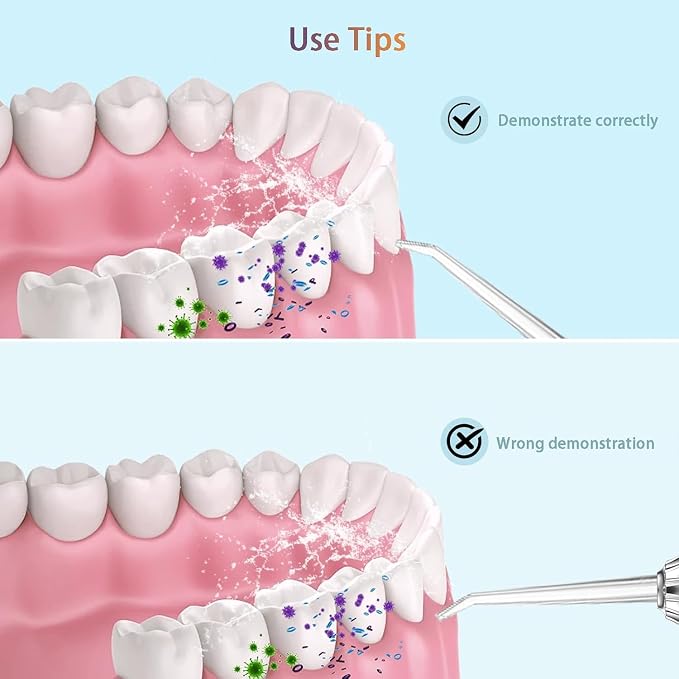 Rechargeable Dental Water Jet Cleaner for Braces TR9037