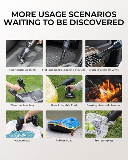Multifunction Rechargeable Cordless Handheld Vacuum Cleaner G3347