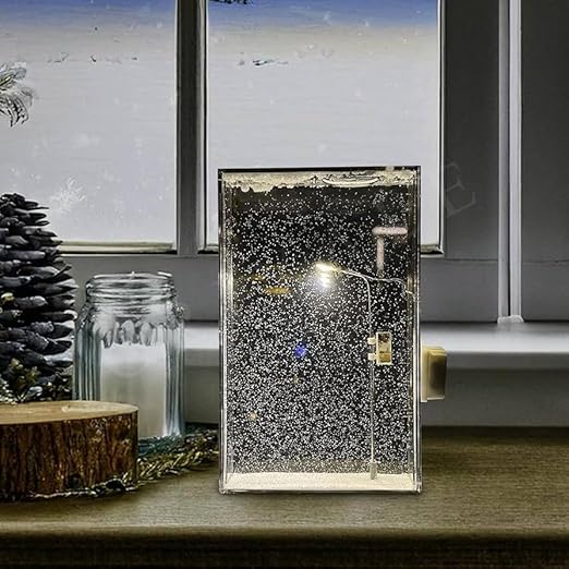 Romantic Flowing Mini Snowy Night Lamp G763