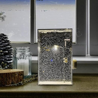 Romantic Flowing Mini Snowy Night Lamp G763