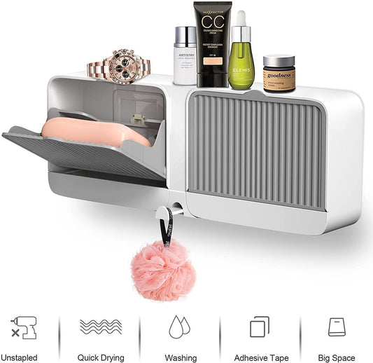 Soap Dish With Drainage Box TR0099