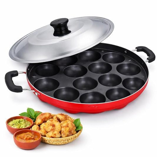 Non-Stick Appam Patra with Lid TR6114