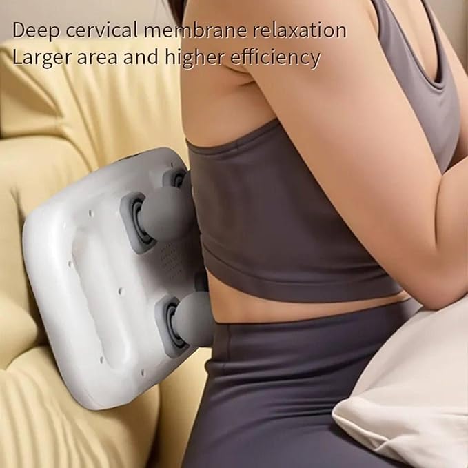 Rechargeable Massager for Full Body 4 Head Massage Gun G879