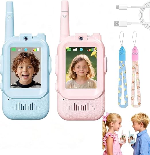 BuddyPro Kids Video Calling Toy Set Pack of 2 – Pink & Blue BR36