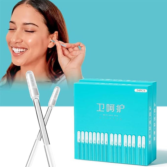 24pcs Reusable Soft Silicone Ear Pick Wax Remover Kit TR771
